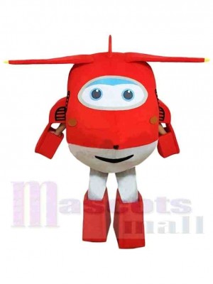 Super Wings Jett Maskottchen Kostüm