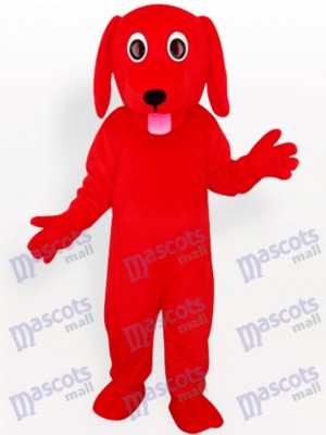 Red Dog Tier Maskottchen Kostüm für Erwachsene