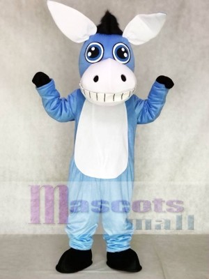 Blau Esel Maskottchen Kostüme Tier