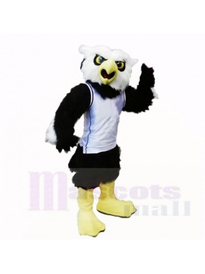 Sport College Owl mit weißem Hemd Maskottchen Kostüme Schule