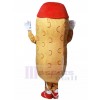 Erdnuss maskottchen kostüm