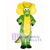 Grünes Triceratops Maskottchen Kostüm Tier