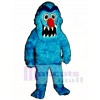 Blaues Monster Maskottchen Kostüm