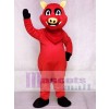 rot Razorback Wildschwein Schwein Wildschwein Maskottchen Kostüm Tier