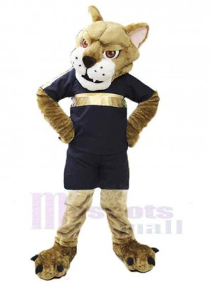 Fußball-Puma Maskottchen-Kostüm Tier