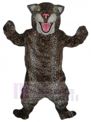 Leopard maskottchen kostüm