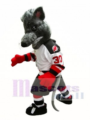 Albany River Ratten Maskottchen Kostüm Eishockey Team Maskottchen Kostüm Tier