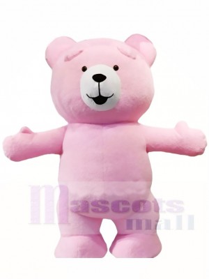 Rosa Teddy Bär Maskottchen Kostüme Tier