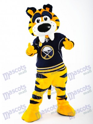 Sabretooth Säbelzahntiger der Buffalo Sabres Maskottchen Kostüm Tier