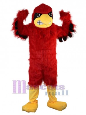 Langhaariger roter Adler Maskottchen-Kostüm Tier